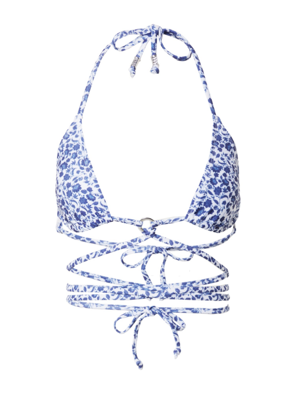 Hunkemöller Bikini felső 'Morocco'  kék / fehér-Hungary