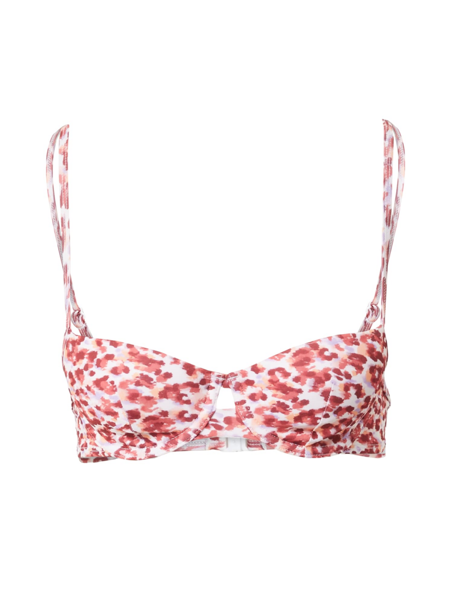 Hunkemöller Bikini felső 'Tobago'  orgona / pasztell-rózsaszín / kárminvörös / fehér-Ár