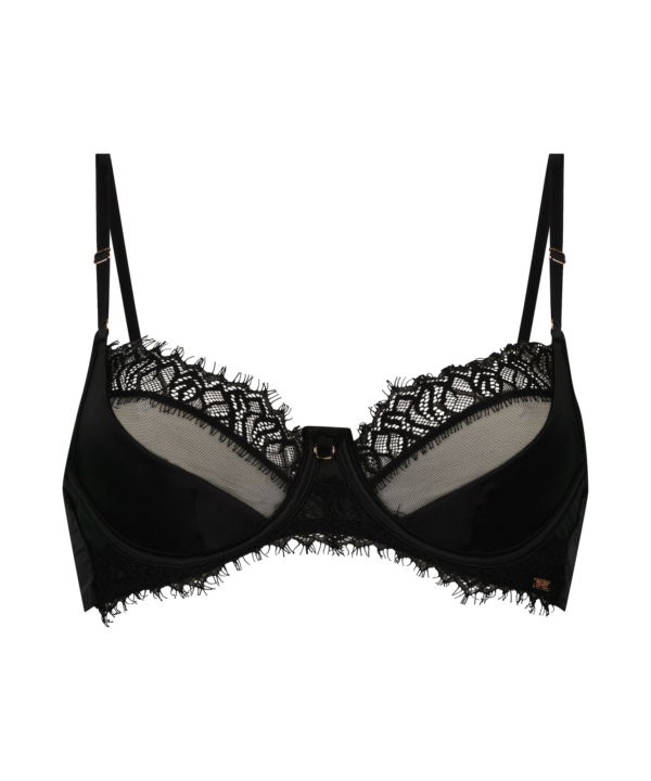 Hunkemöller Melltartó 'Aiko'  fekete-Ár