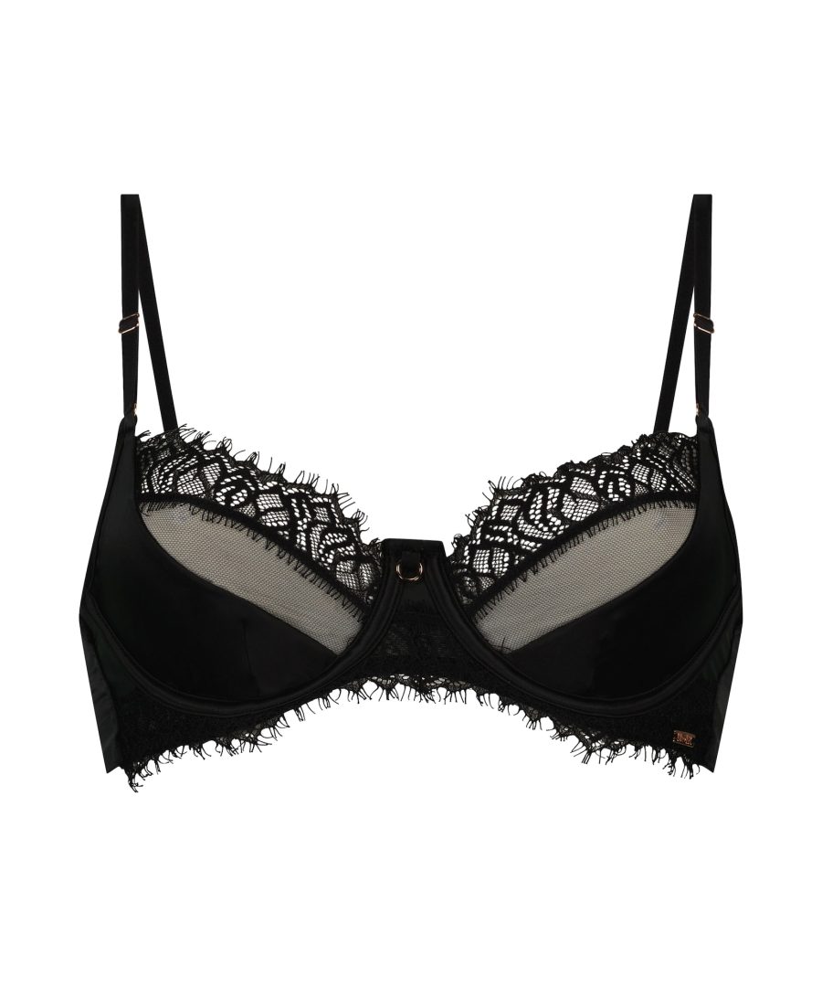 Hunkemöller Melltartó 'Aiko'  fekete-Ár