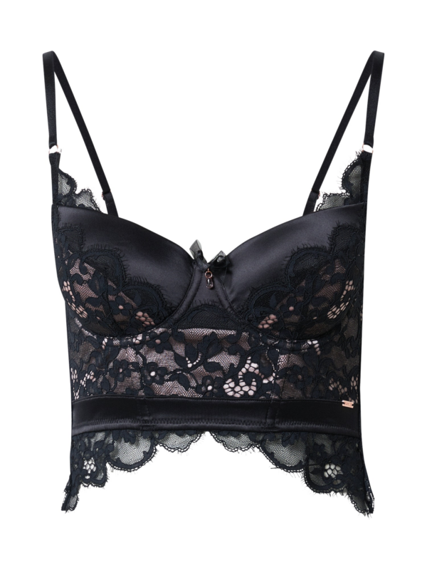 Hunkemöller Melltartó 'Heather'  púder / fekete-Hungary