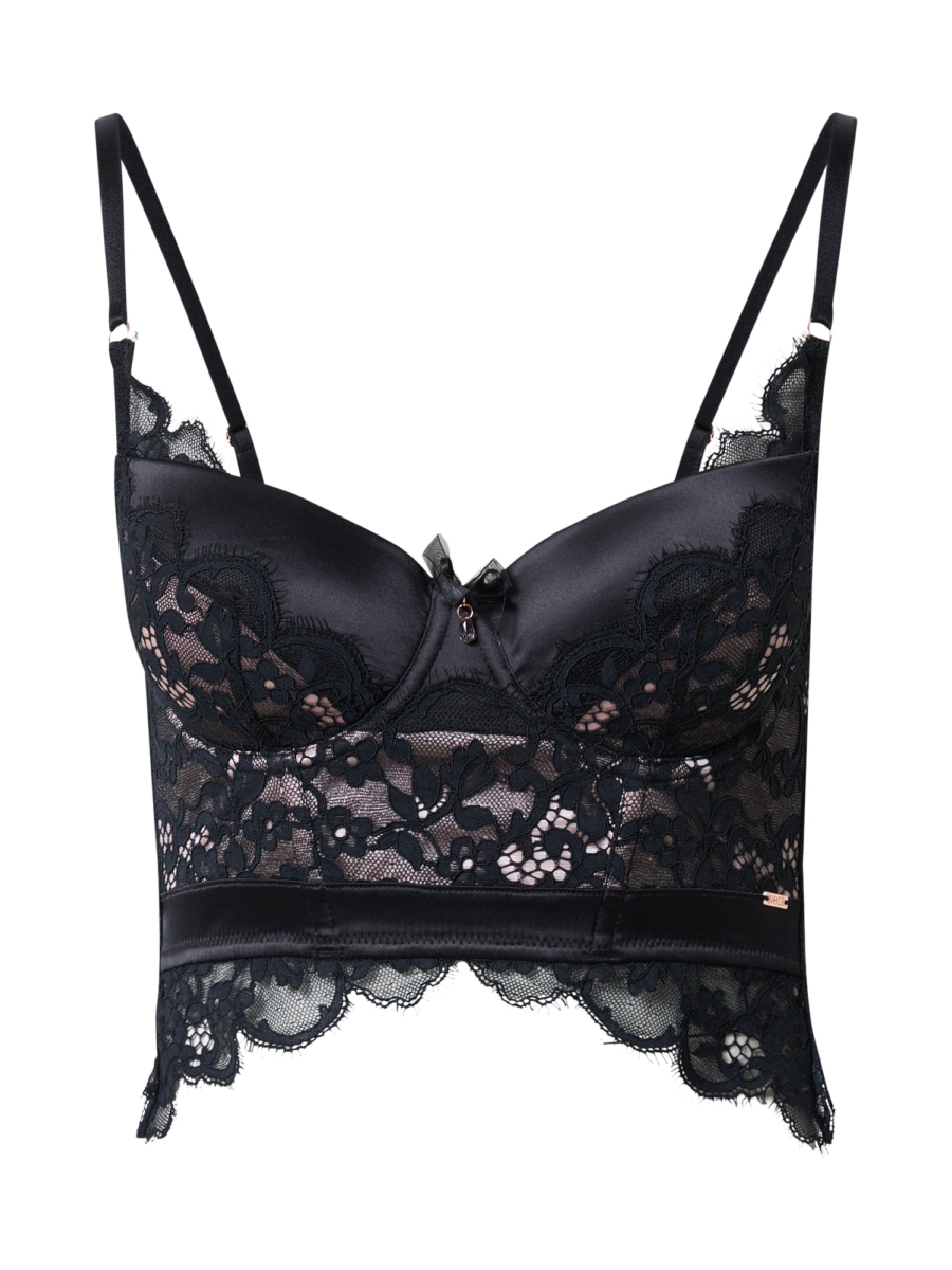 Hunkemöller Melltartó 'Heather'  púder / fekete-Hungary
