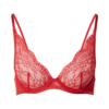 Hunkemöller Melltartó 'Isabelle'  piros-Hungary
