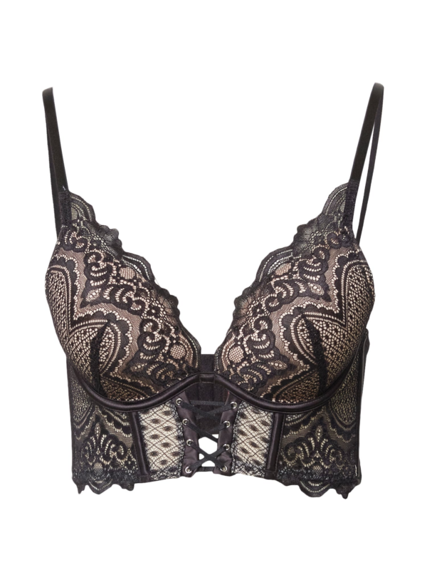 Hunkemöller Melltartó 'Lotta'  fekete-Hungary