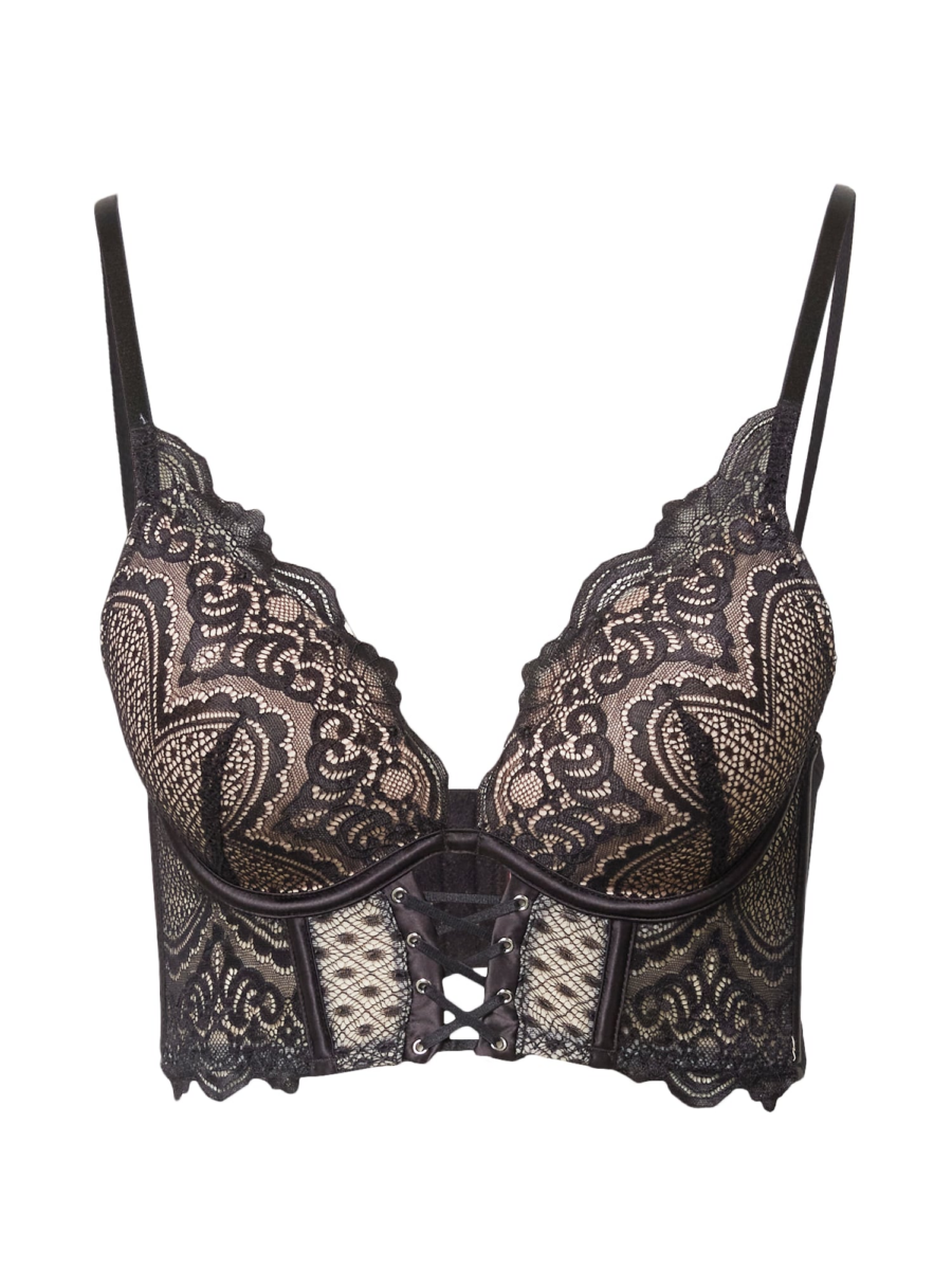 Hunkemöller Melltartó 'Lotta'  fekete-Hungary