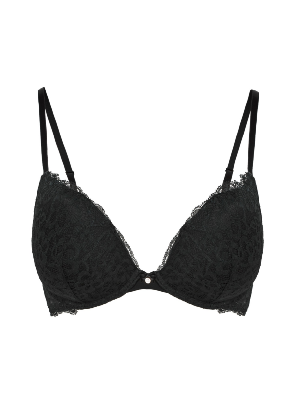 Hunkemöller Melltartó 'Marine'  fekete-Ár