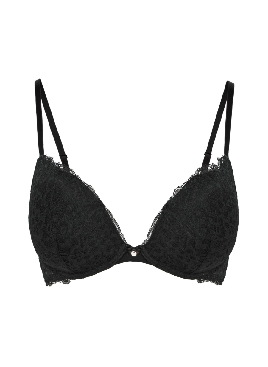 Hunkemöller Melltartó 'Marine'  fekete-Ár