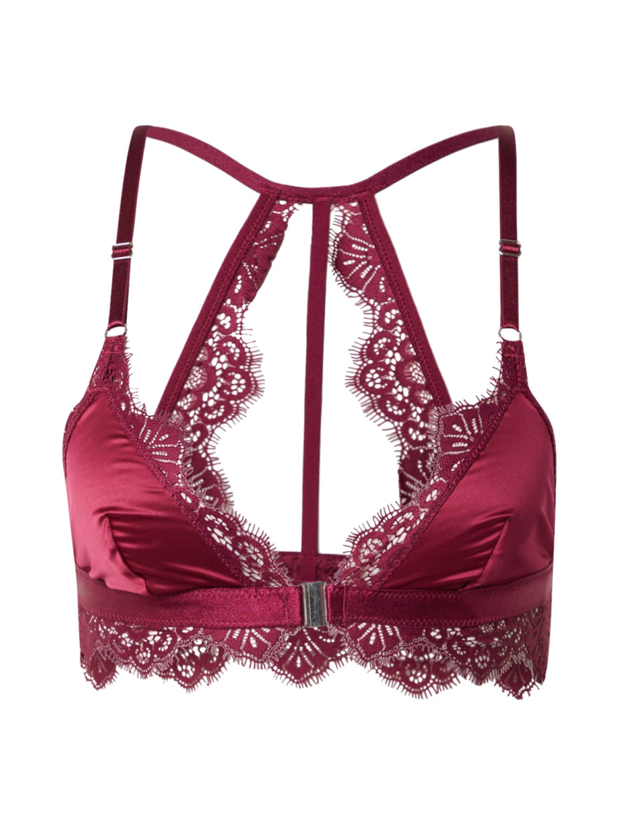 Hunkemöller Melltartó 'Violet'  sötétvörös-Hungary