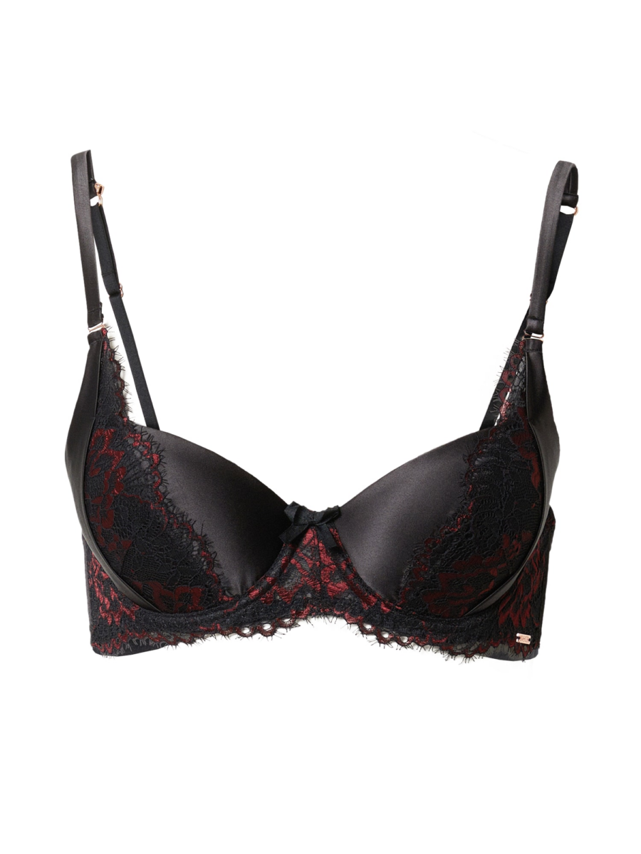 Hunkemöller Melltartó  borvörös / fekete-Hungary