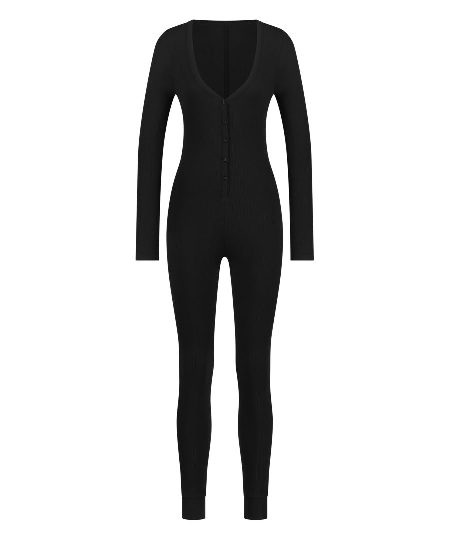 Hunkemöller Pizsama  fekete-Ár