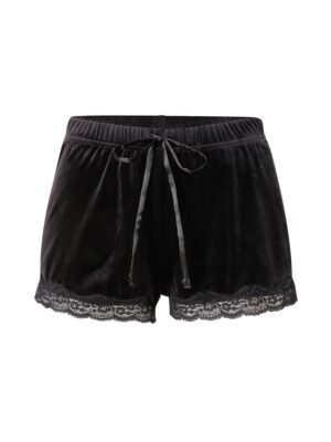 Hunkemöller Pizsama nadrágok  fekete-hu