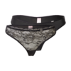 Hunkemöller String bugyik 'Angie'  fekete-Hungary