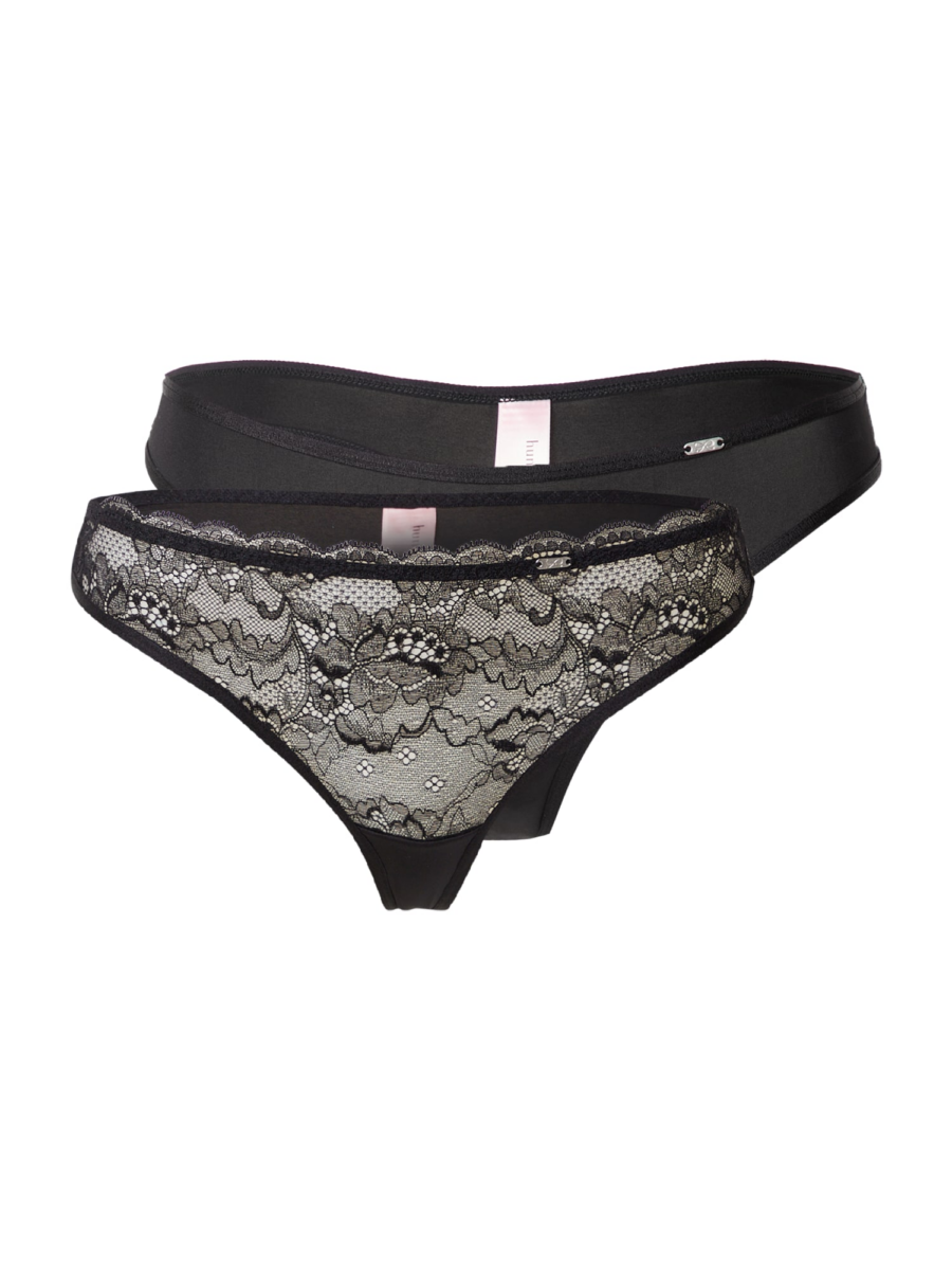 Hunkemöller String bugyik 'Angie'  fekete-Hungary