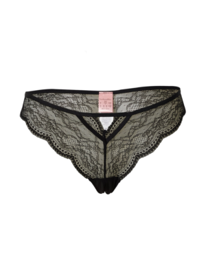 Hunkemöller String bugyik 'Isabelle'  fekete-Ár