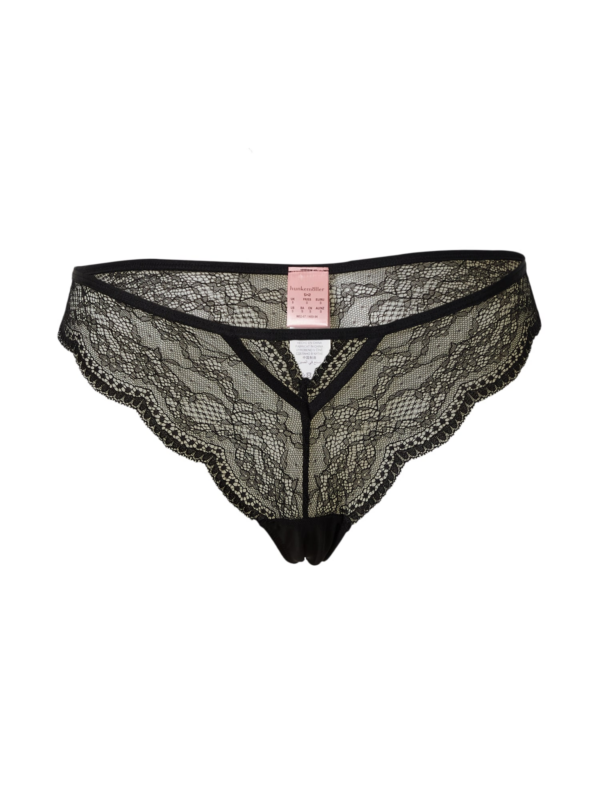 Hunkemöller String bugyik 'Isabelle'  fekete-Ár