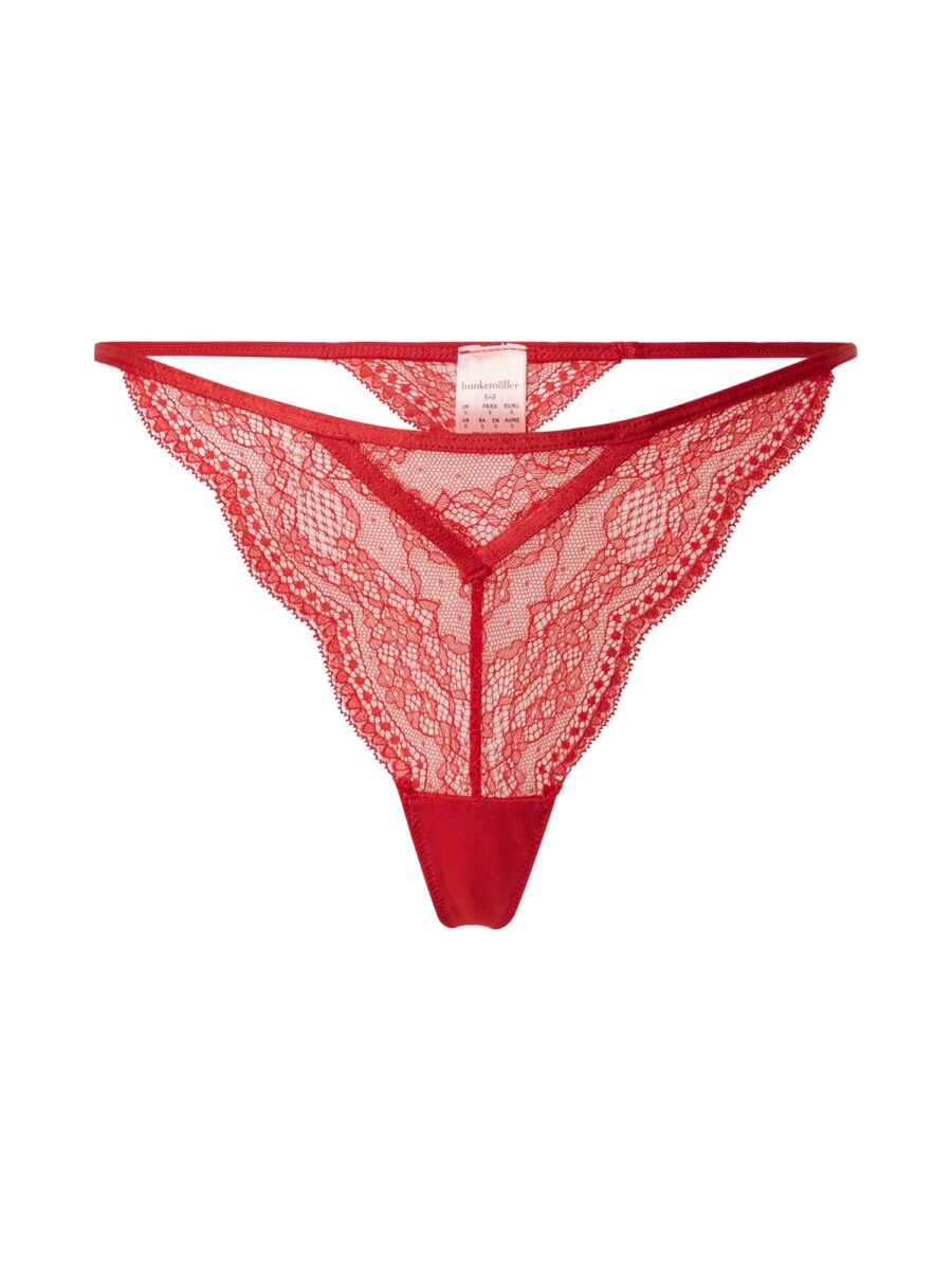 Hunkemöller String bugyik 'Isabelle'  piros-hu
