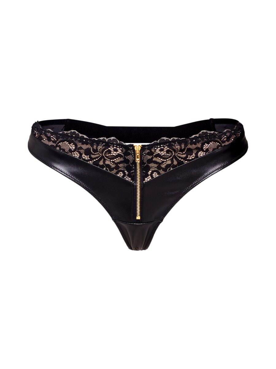 Hunkemöller String bugyik 'Talia'  fekete-hu