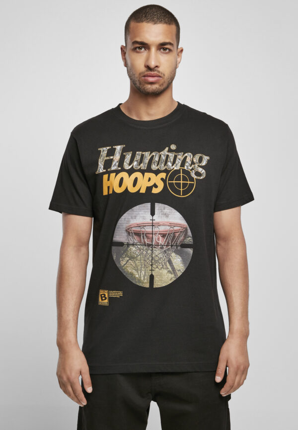 Hunting hoops t-shirt black