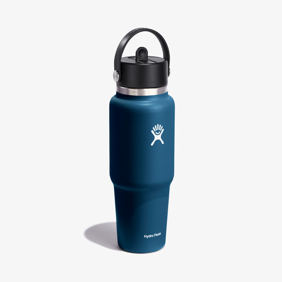 Hydro Flask 1000 ml Wide Flex Straw Travel Bottle Indigo Universal-alacsony-ár