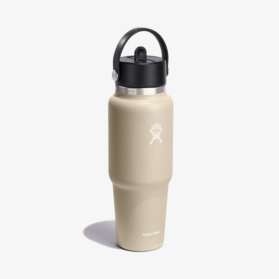 Hydro Flask 1000 ml Wide Flex Straw Travel Bottle Oat Universal-alacsony-ár