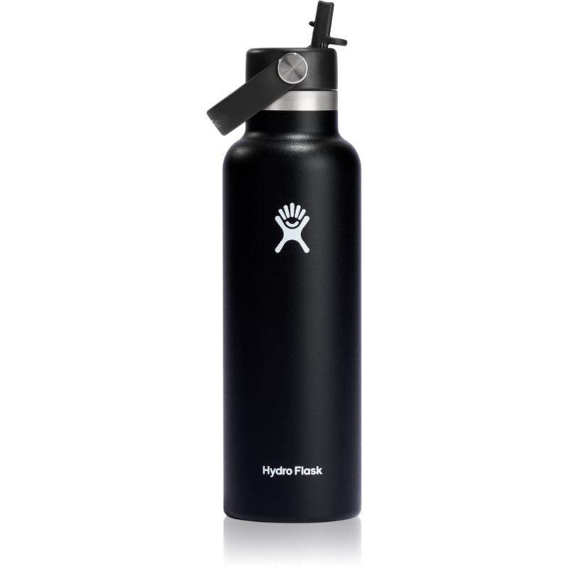 Hydro Flask Standard Mouth Straw Cap termopalack szín Černá 621 ml-Ár