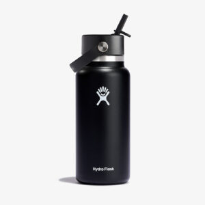 Hydroflask 946 ml Wide Flex Straw Cap Black Universal-alacsony-ár