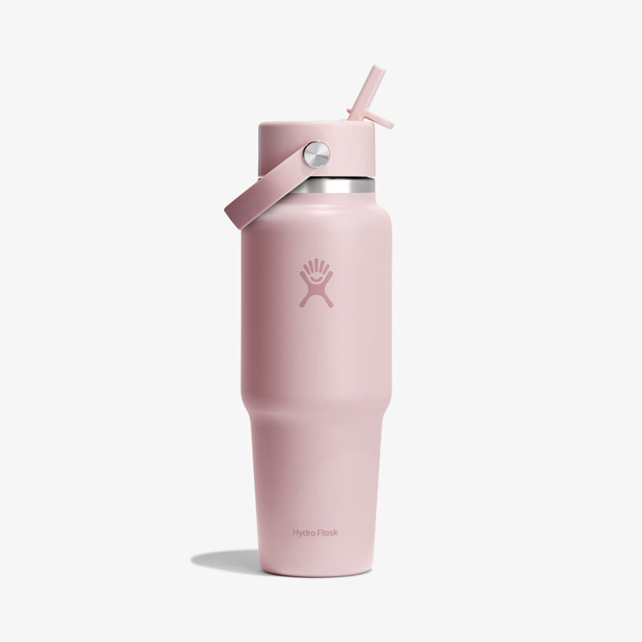 Hydroflask 946 ml Wide Flex Straw Travel Bottle Trillium Universal-alacsony-ár