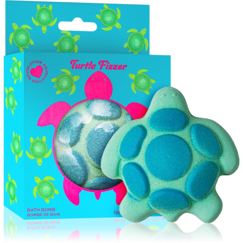 I Heart Revolution Bath Fizzer Turtle fürdőgolyó illattal Citrus & Green apple 110 g-Ár