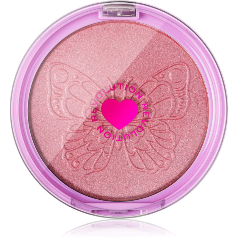 I Heart Revolution Butterfly kompakt púderes élénkítő arcra árnyalat Butterfly Radiance 10 g-Ár
