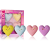 I Heart Revolution Fizzer Kit Hearts ajándékszett fürdőbe hölgyeknek 1 db