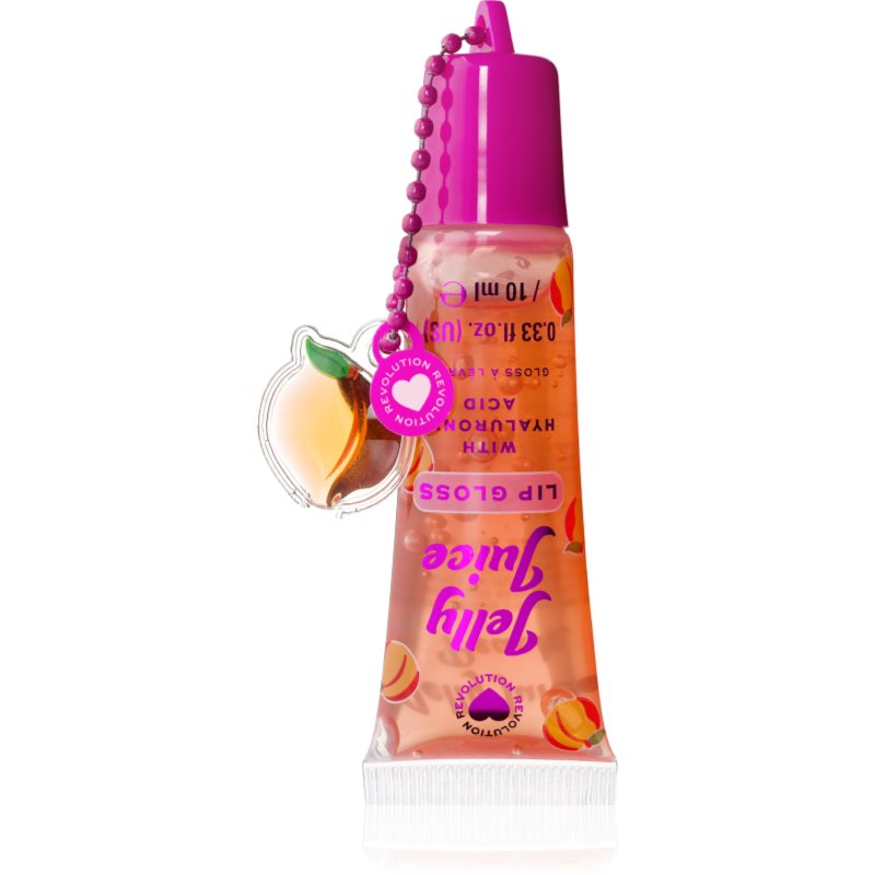 I Heart Revolution Jelly Juice Lip Tubes ajakfény árnyalat Peach 10 ml-Ár