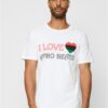 I Love Afro Beats Tee white