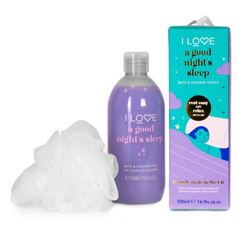 I Love Bathtime Treats A Good Night's Sleep ajándékszett zuhanyba-Ár