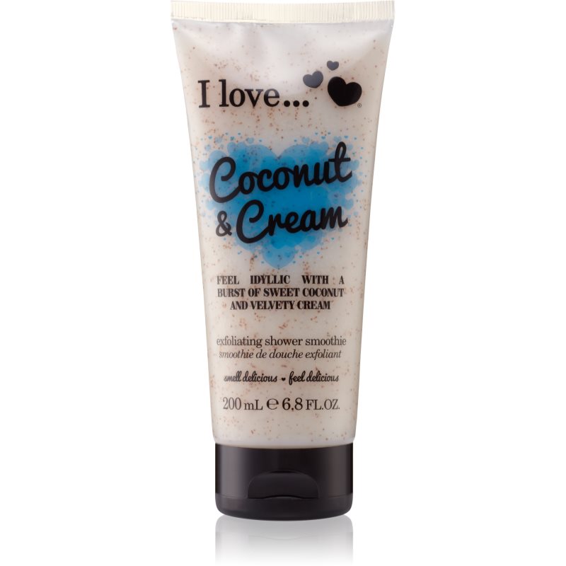 I Love Coconut & Cream peeling tusfürdő 200 ml-Eredeti