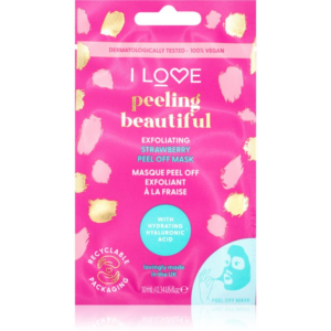 I Love Peeling Beautiful lehúzható arcmaszk hámlasztó hatással 10 ml-ár