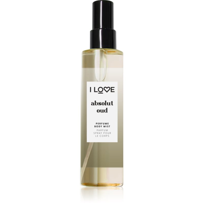I Love Perfume Body Mist Absolut Oud parfümözött spray a testre 200 ml-ár