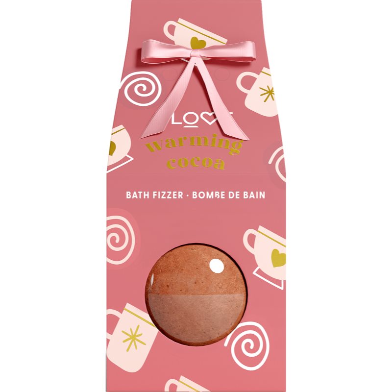 I Love Special Moments Warming Cocoa fürdőgolyó csokoládé illattal 140 g