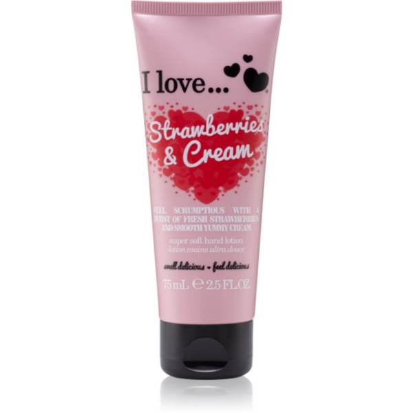 I Love Strawberries & Cream kézkrém 75 ml-Eredeti