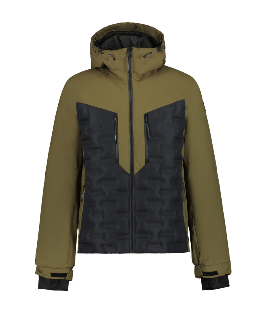 ICEPEAK Kültéri kabátok 'Ferris'  khaki / fekete-Ár