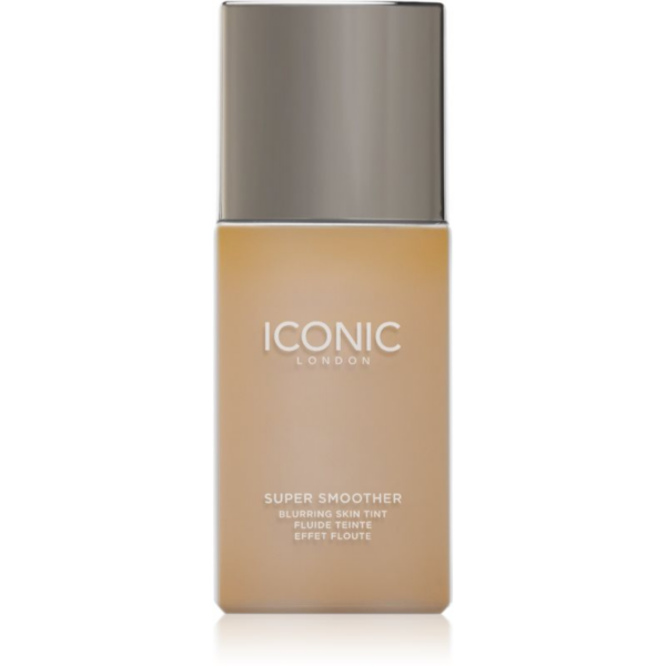 ICONIC London Super Smoother Blurring Skin Tint könnyű hidratáló alapozó árnyalat Golden Medium 30 ml