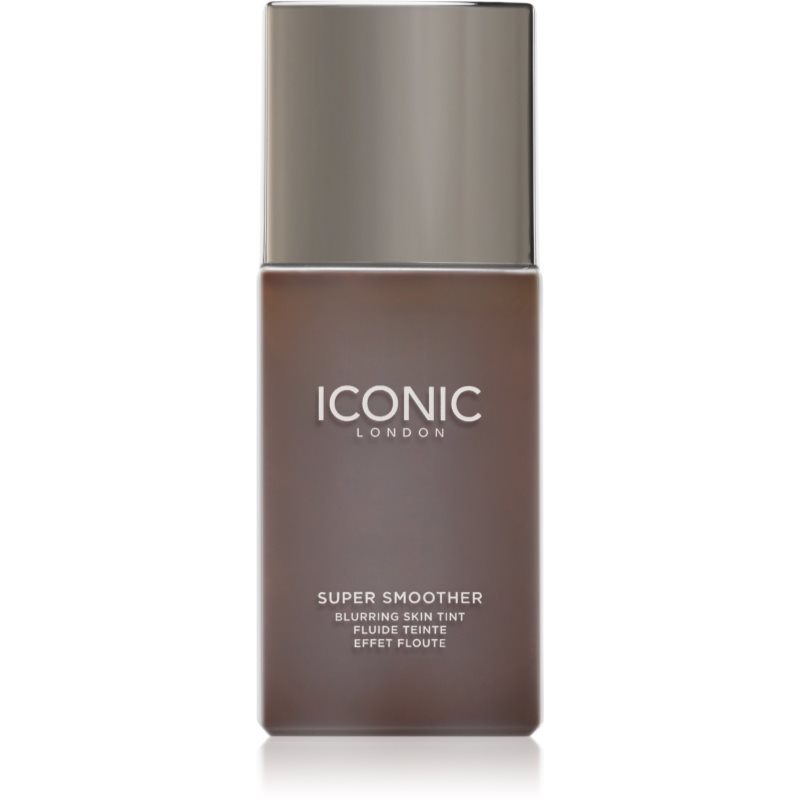 ICONIC London Super Smoother Blurring Skin Tint könnyű hidratáló alapozó árnyalat Warm Rich 30 ml
