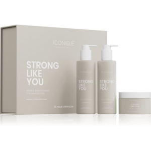 ICONIQUE Professional STRONG LIKE YOU Repair & Strengthening Set szett a károsult hajra