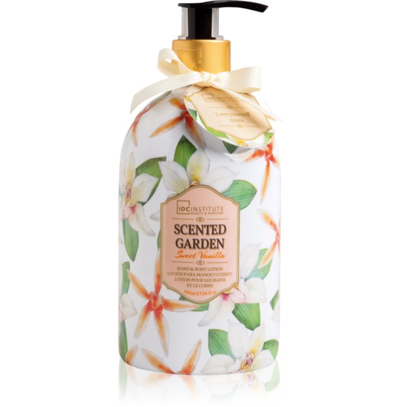 IDC INSTITUTE Scented Garden Vanilla hidratáló testápoló tej 500 ml-Ár
