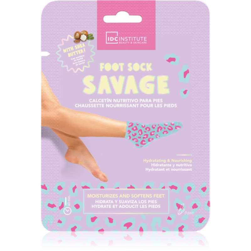 IDC Institute Foot Sock Savage hidratáló maszk lábakra 1 db-Ár