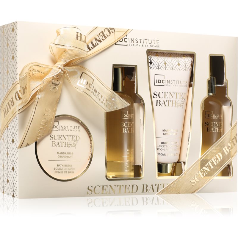 IDC Institute Scented Bath Gold ajándékszett hölgyeknek