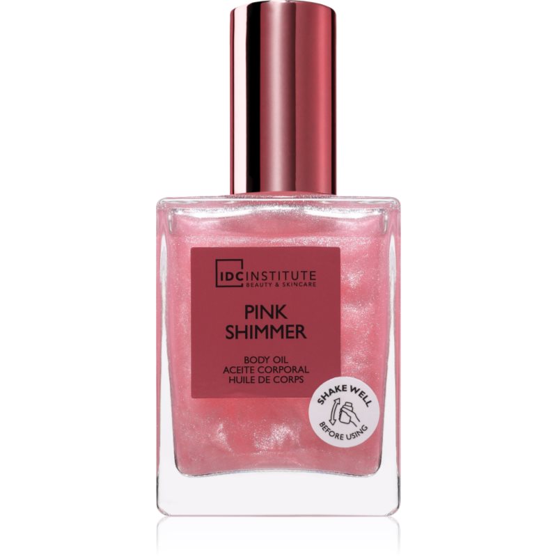 IDC Institute Shimmer Pink csillogó olaj testre 45 ml-ár