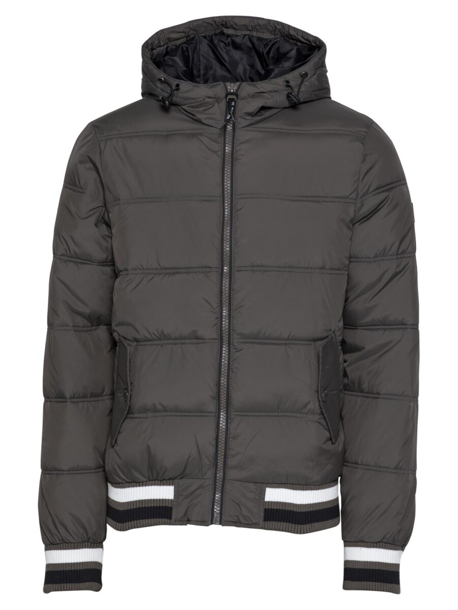 INDICODE JEANS Átmeneti dzseki 'Trejo'  khaki-hu