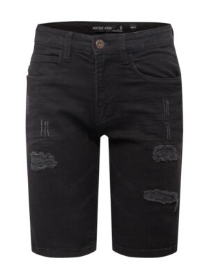 INDICODE JEANS Farmer 'Kaden Holes'  fekete-hu