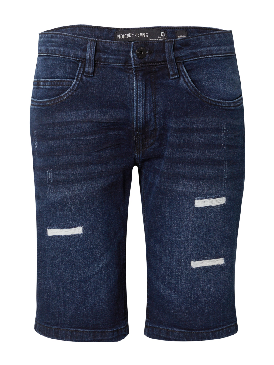 INDICODE JEANS Farmer 'Kaden Holes'  sötétkék-Hungary
