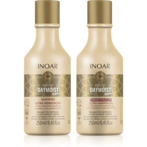 INOAR Absolut Daymoist CLR™ szett száraz és festett hajra 2x250 ml-ár